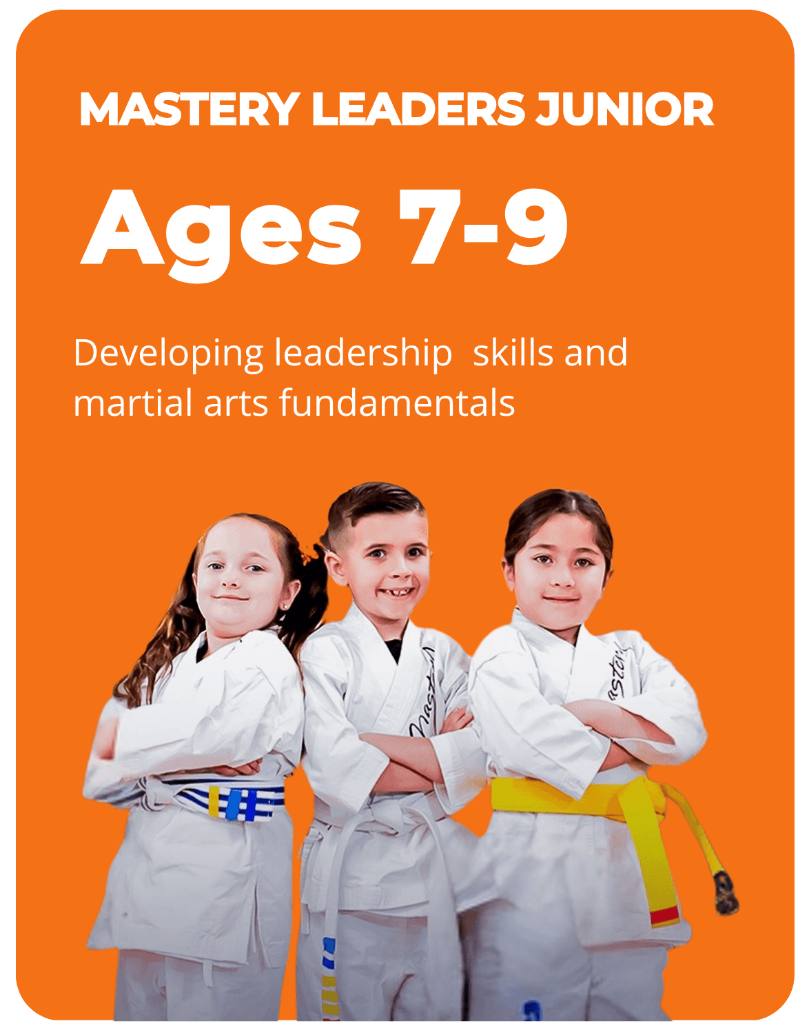 Kids karate ages 7-9 building confidence Troy MI