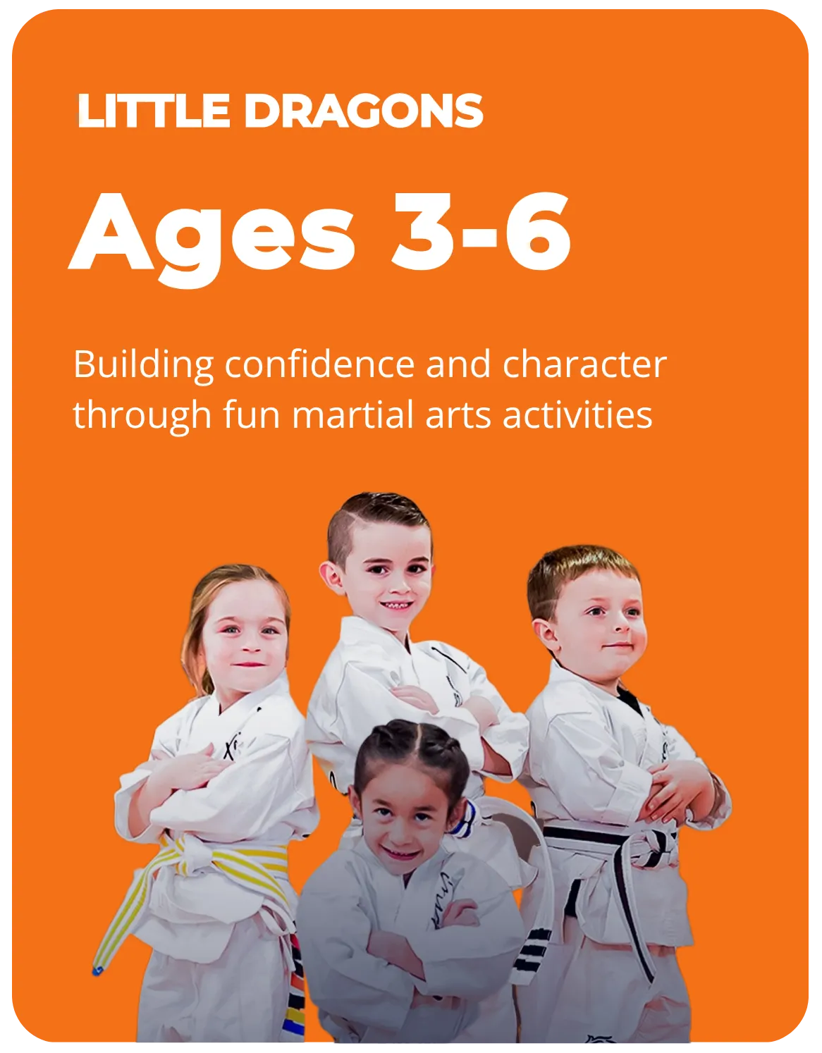 Little Dragons Kids Karate Ages 3-6