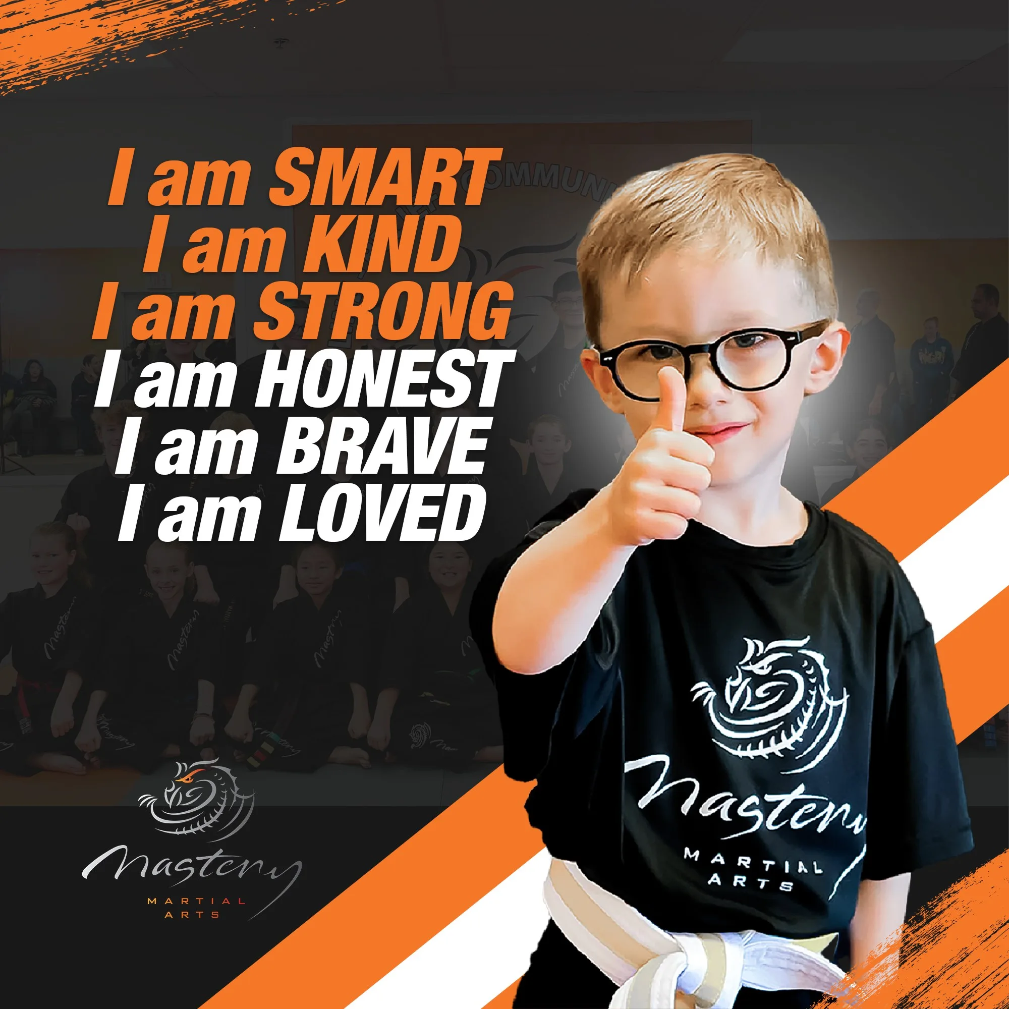 how to help your child stand up to bullies - kids building confidence at Mastery Martial Arts