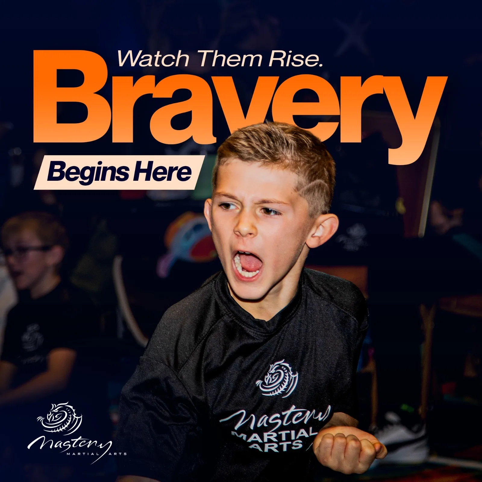 Kids afraid to fail learn bravery at Mastery Martial Arts Troy MI — building confidence and resilience